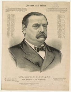 Gov. Grover Cleveland, 22nd President of the United States - Cleveland and reform LCCN93505827