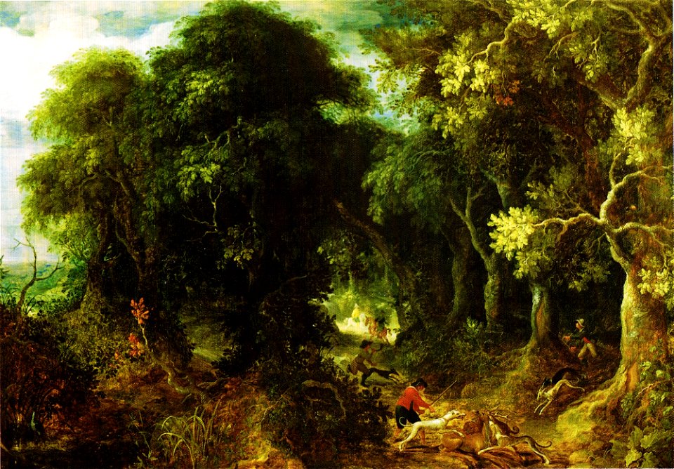 Abraham Govaerts - Het eeuwige Woud