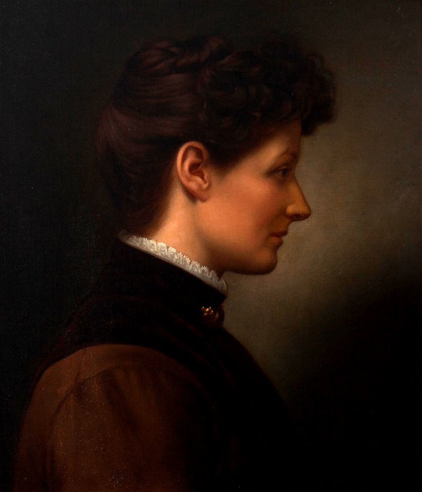 Gottfried Lindauer - Portrait of Kate Sperrey - Sarjeant Gallery