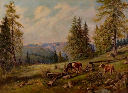 Gottfried Lorenz - Tränke auf der Alm