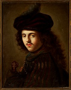 Govert Flinck - Portrait of a young man in a beret - M.Ob.2556 MNW - National Museum in Warsaw