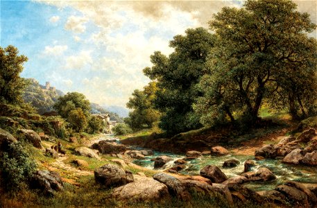 Gottfried Seelos Südliche Idylle 1877