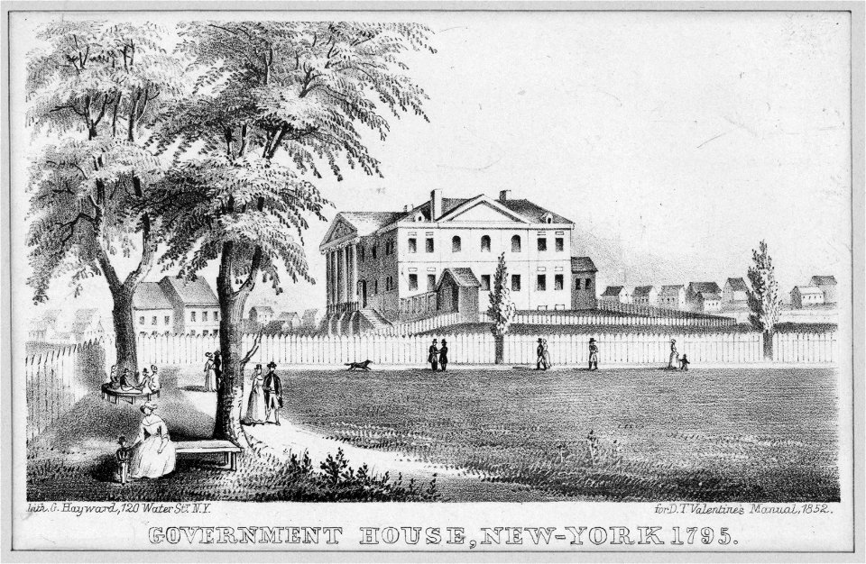 Government house NY 1795 Hayward
