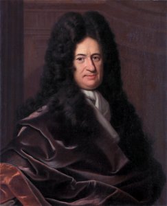 Gottfried Wilhelm Leibniz, Bernhard Christoph Francke. Free illustration for personal and commercial use.