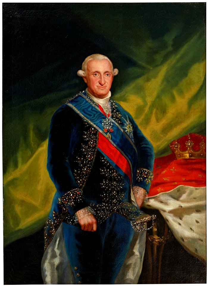 Goya (Copia) - El rey Carlos IV, 1790, P007103