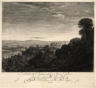 Hendrik van Goudt after Adam Elsheimer - Aurora (Herbert F. Johnson Museum of Art)