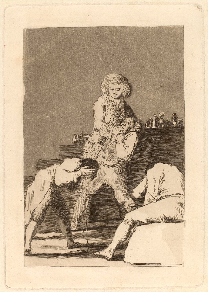 Goya - Al Conde Palatino (To the Count Palatine)