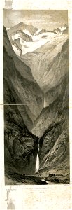 Gouffre et Cascade d'Enfer (Au fond de la Vallée du Lys) (double page) - Fonds Ancely - B315556101 A GORSE 7 008
