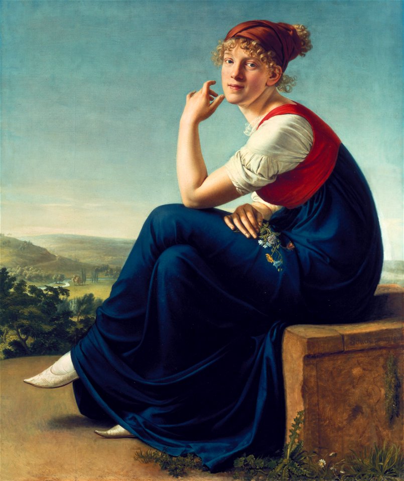 Gottlieb Schick - Heinrike Dannecker - Google Art Project