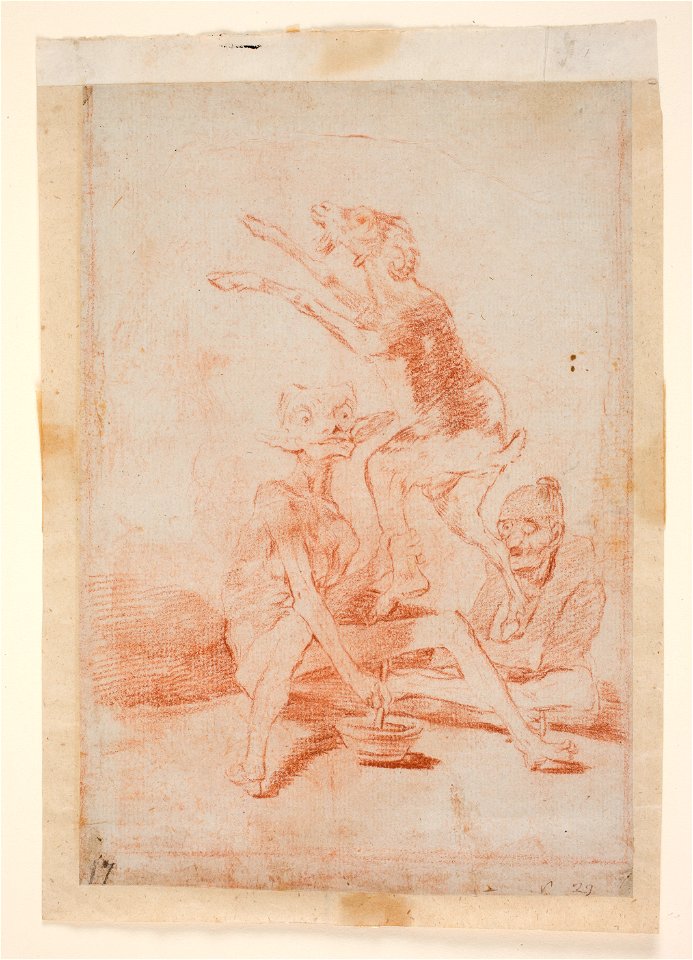 Goya - Aguarda que te unten, D04224