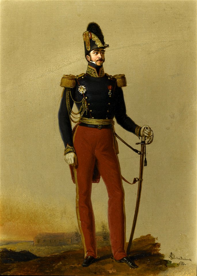 Alexandre-Jean Dubois-Drahonet - Général Gaspard Gourgaud (1783-1852), Baron de l’Empire