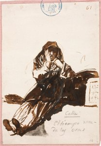 Goya - Calla. El tiempo muda las oras, D04008