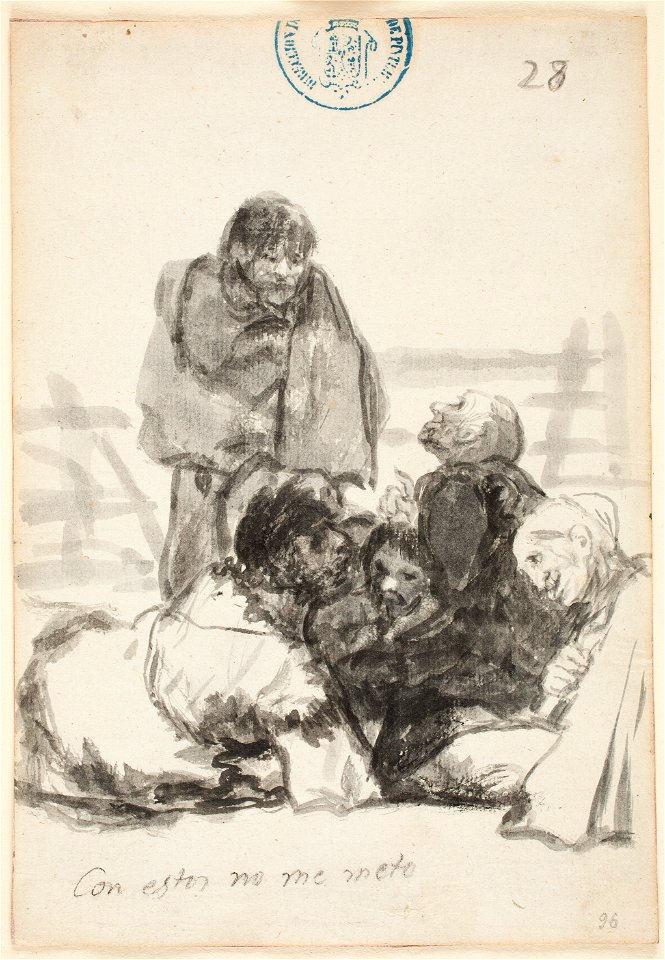 Goya - Con estos no me meto, D04290
