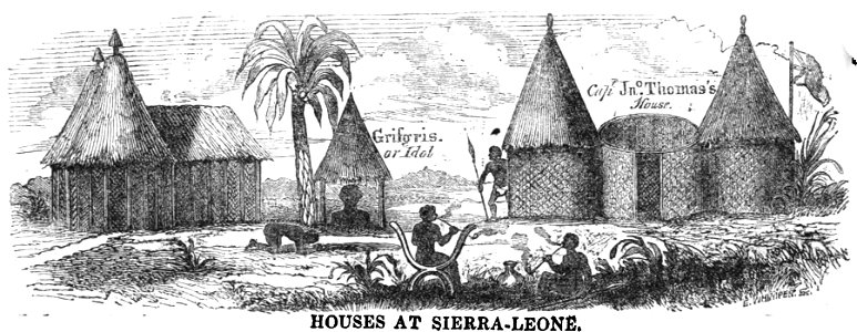 Governor John Thomas's house in Sierra Leone, mid-17th century, artist's recreation
