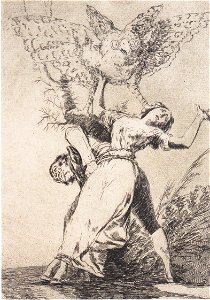 Goya - Befreit uns niemand von unseren Fesseln ca 1799