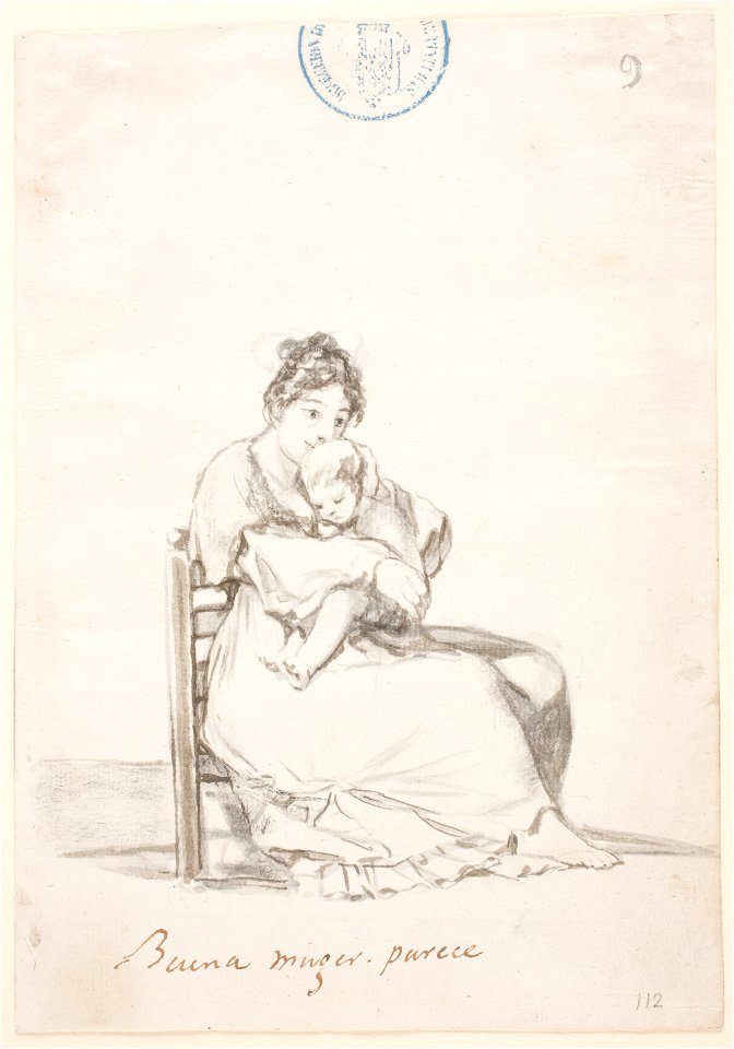 Goya - Buena muger, parece, D03913