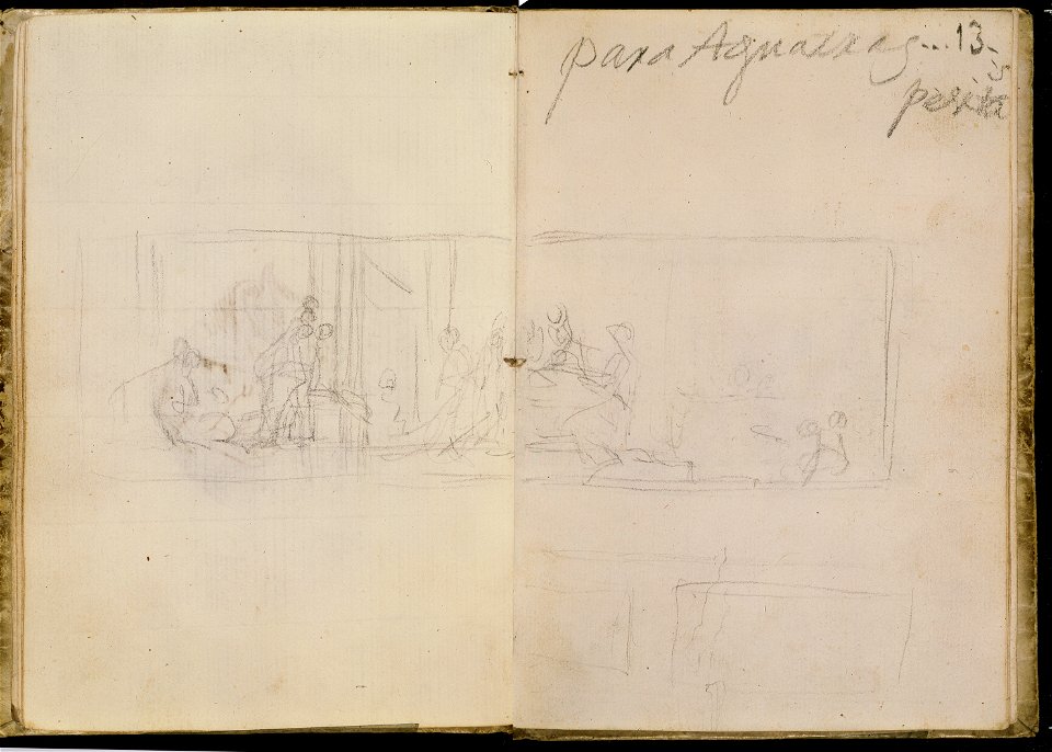 Goya - Cuaderno italiano, p. 80 y 81
