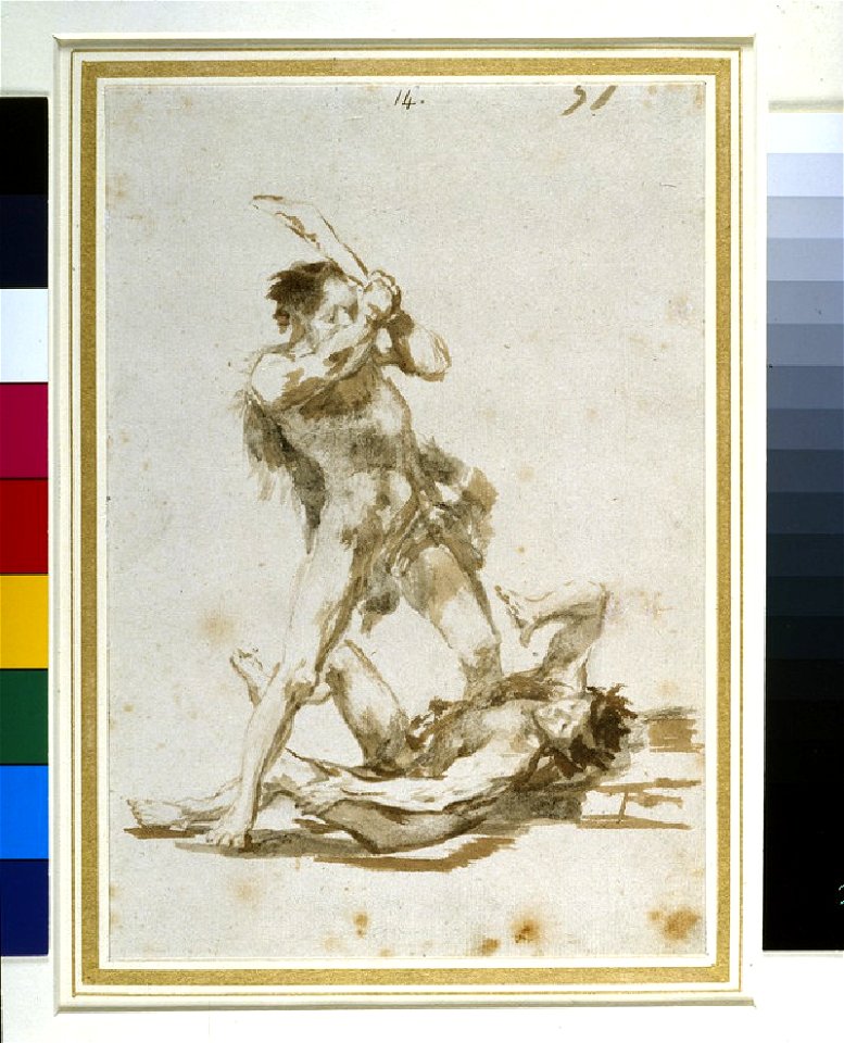 Goya - Cain and Abel, WA1962.17.54