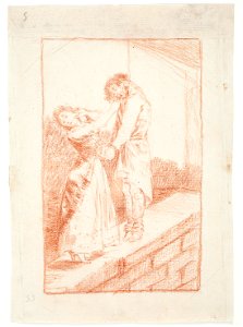 Goya - A caza de dientes, D04360(r)