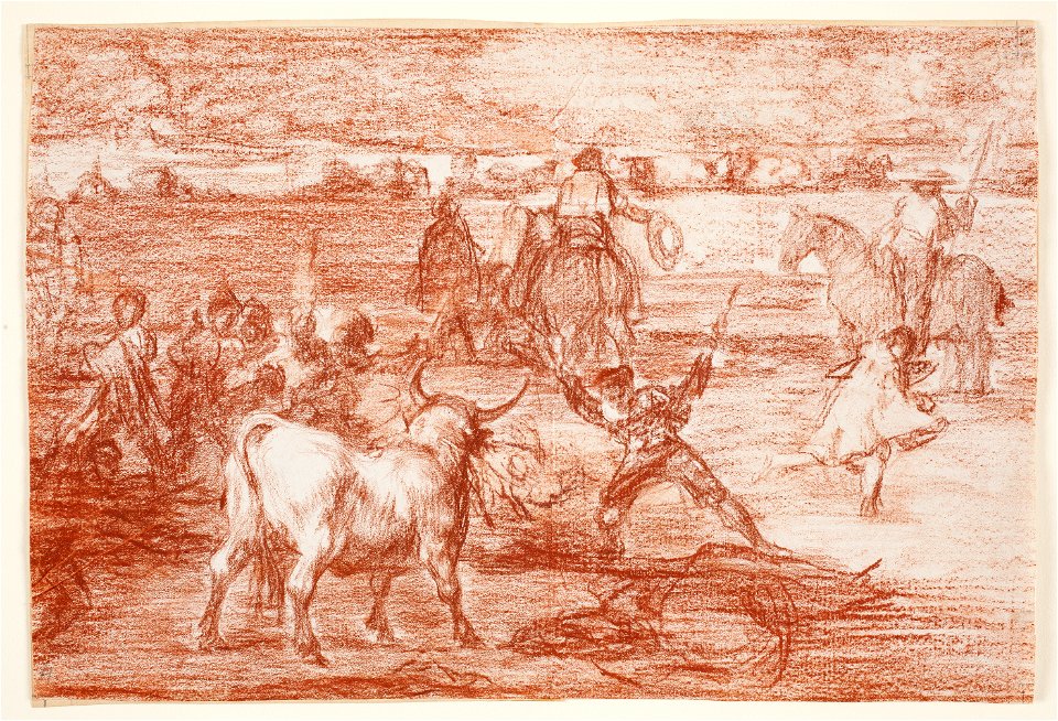 Goya - Banderillas de fuego, D04316
