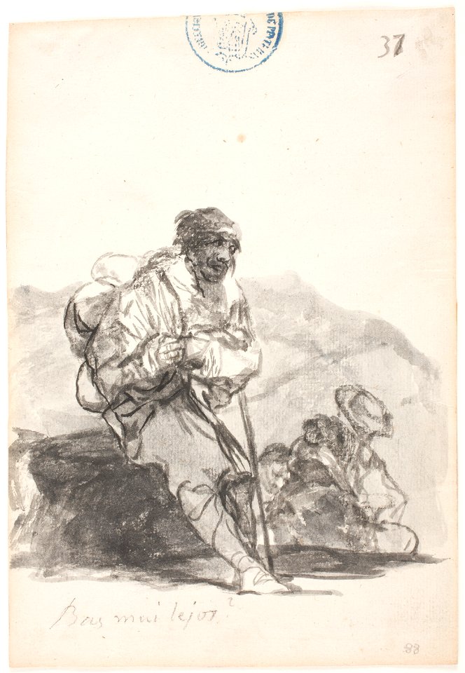 Goya - Bas mui lejos, D03993