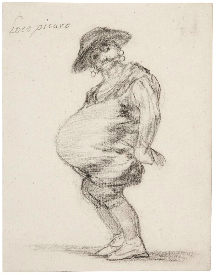 Goya - Den skälmaktige dåren, NMH 2741968