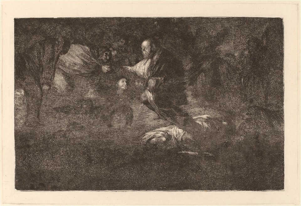 Goya - Dios los cria y ellos se juntan (God Creates Them and They Join Up Together)