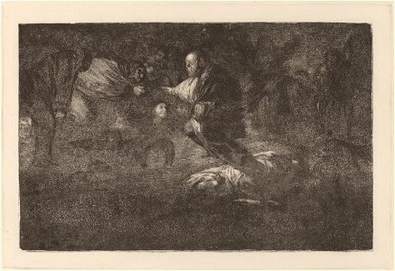 Goya - Dios los cria y ellos se juntan (God Creates Them and They Join Up Together)