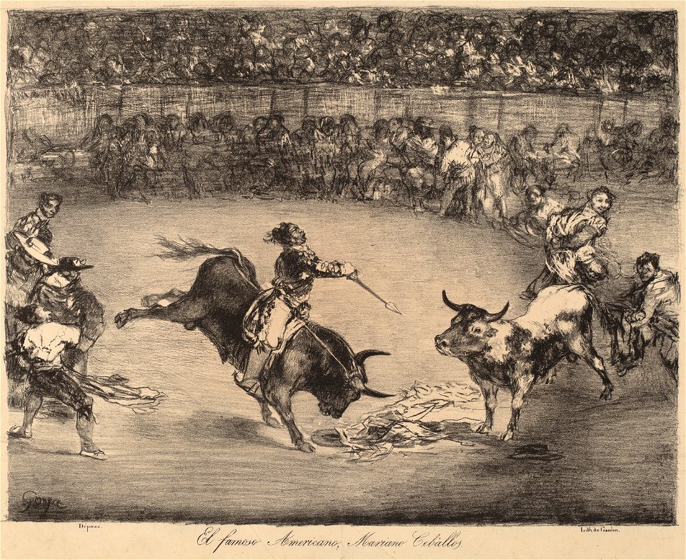 Goya - El famoso Americano, Mariano Ceballos (The Famous American, Mariano Ceballos)