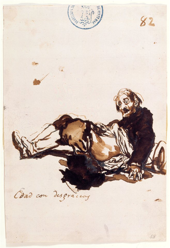 Goya - Edad con desgracias, D04175