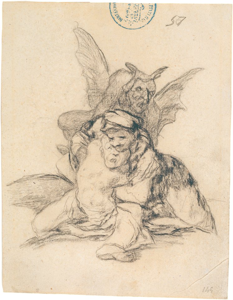Goya - El diablo los junta, D04130
