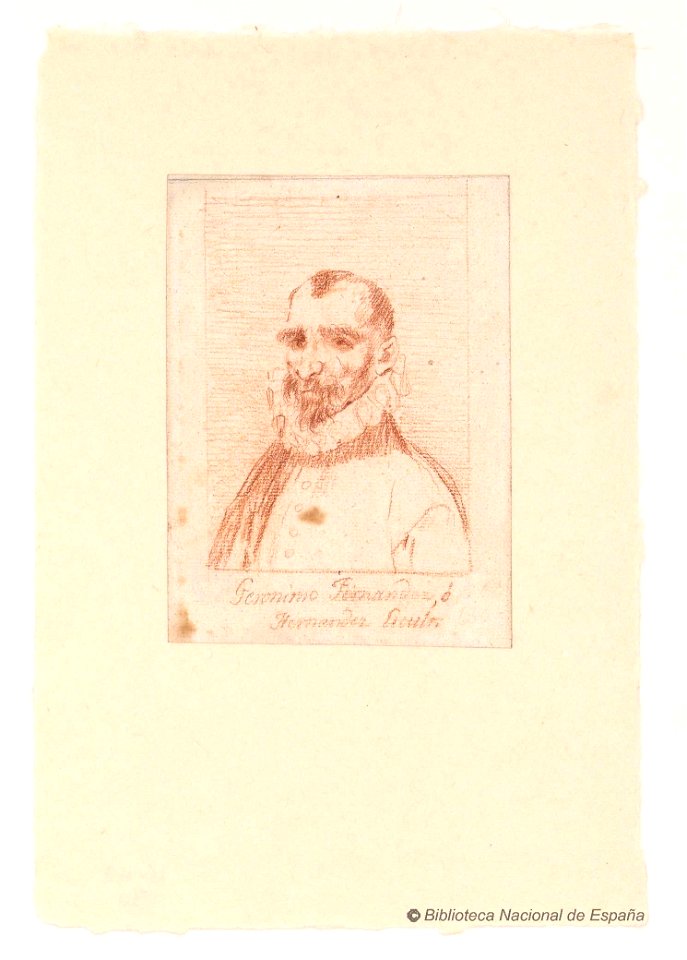 Goya - Geronimo Fernandez, ó Hernandez Escult, bdh0000064582
