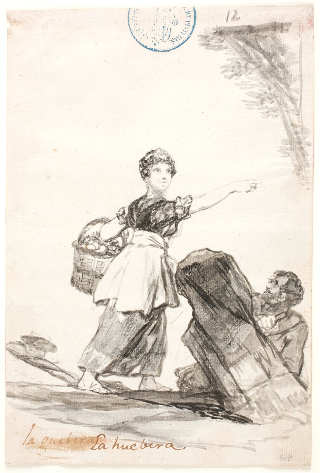Goya - La huebera, D03910