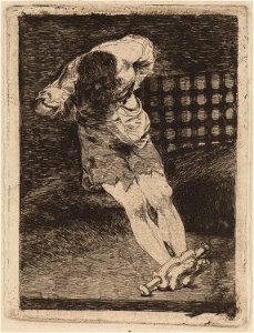 Goya - La seguridad de un reo no exige tormento (The Custody of a Criminal Does Not Call for Torture)
