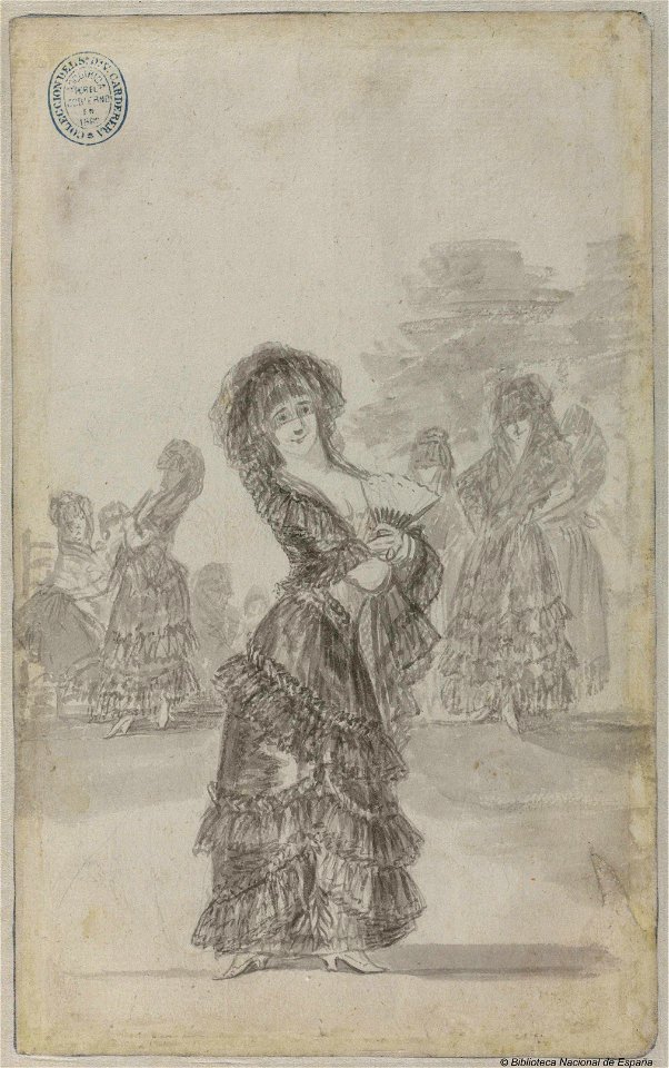 Goya - Majas de paseo, bdh0000018504