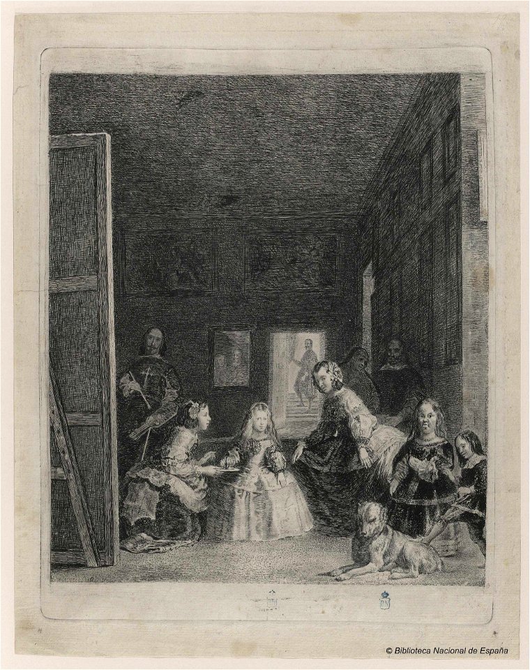 Goya - Las Meninas, bdh0000025641, entre 1780 y 1785