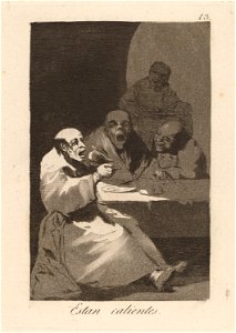 Goya - Los caprichos - Estan Calientes