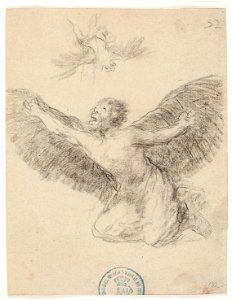 Goya - Dédalo viendo caer a su hijo Ícaro, D04132
