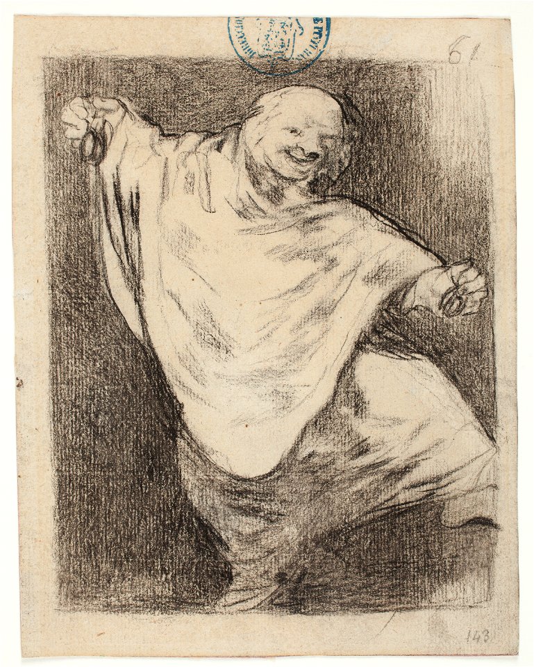 Goya - Fantasma con castañuelas, D04123