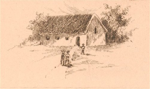 First meeting house in Boston, cropped from City church on street corner LCCN2003680911 (cropped)