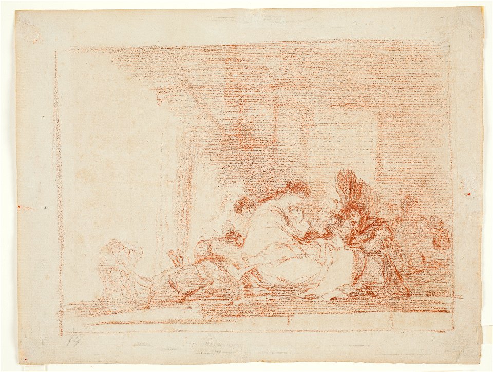 Goya - Escena de hambre, D03981