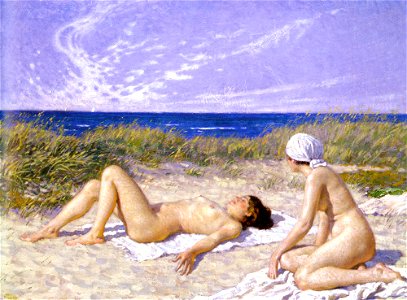 Fischer Paul Sunbathing In The Dunes
