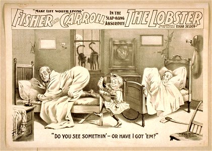 Fisher and Carroll in a slap-bang absurdity, The Lobster LCCN2014636493