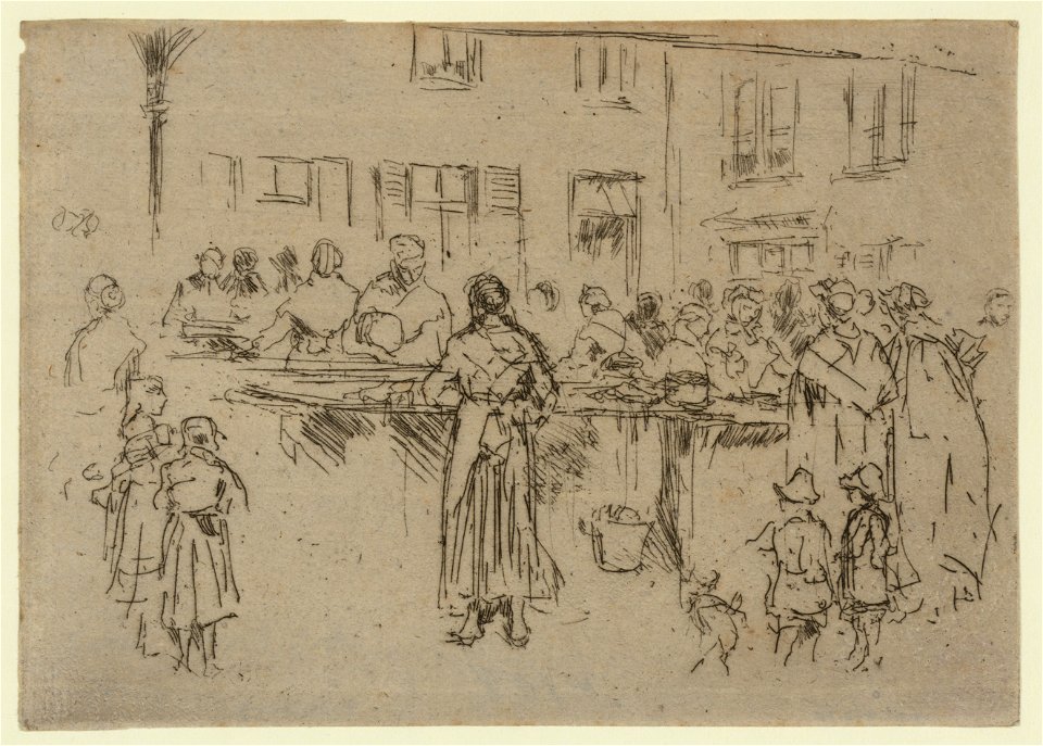 Fish market, Ostend, Belgium LCCN96512369