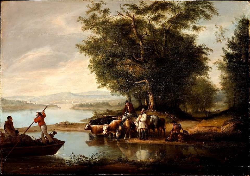 Alvan Fisher - Landscape with Cows