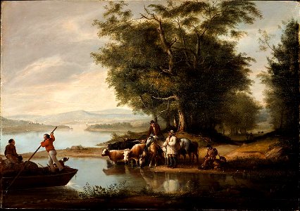 Alvan Fisher - Landscape with Cows