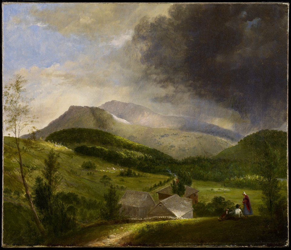 Alvan Fisher - Approaching Storm, White Mountains - 2009.16.4 - Minneapolis Institute of Arts