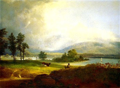 Alvan Fisher - Hudson River near West Point
