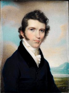 Alvan Fisher - Portrait of the American painter Charles Fraser