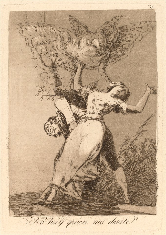 Goya - Los caprichos - No hay quien nos desate